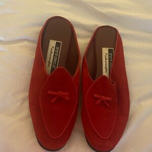 Andre Assous Red Women's Loafers